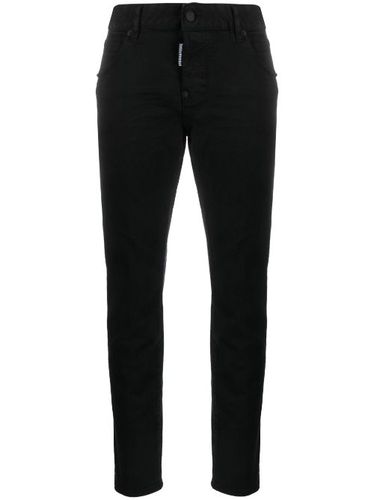 Jean skinny court à taille basse - DSQUARED2 - Modalova