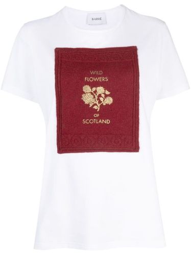 T-shirt en coton à patch logo - Barrie - Modalova