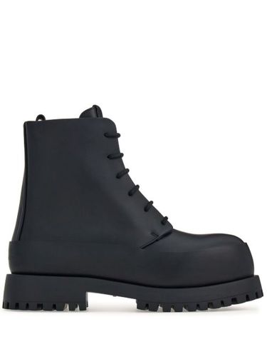 Bottines en cuir à lacets - Ferragamo - Modalova