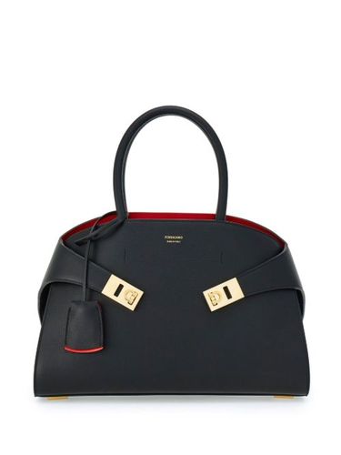 Petit sac à main Hug en cuir - Ferragamo - Modalova