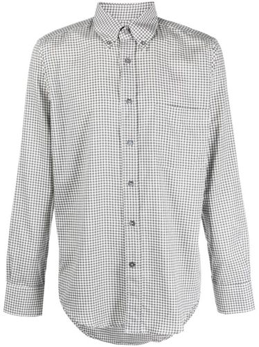 Chemise en coton à carreaux - Canali - Modalova