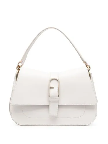 Sac cabas Flow en cuir médium - Furla - Modalova