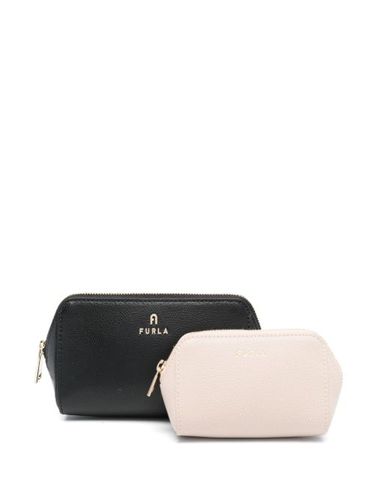 Trousse de toilette Continental en cuir - Furla - Modalova