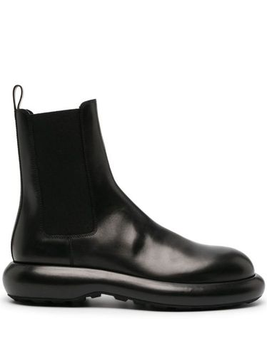 Bottines en cuir à bout rond - Jil Sander - Modalova