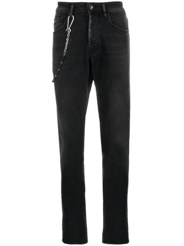 Jean slim à détail de chaine - Sartoria Tramarossa - Modalova