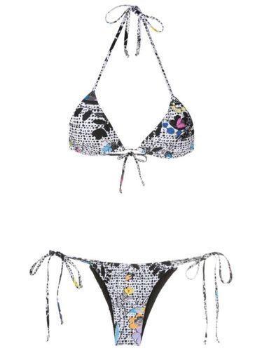 Bikini à imprimé graphique - Amir Slama - Modalova