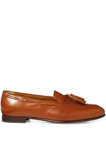 Mocassins Quillis en cuir à bout en amande - Ralph Lauren Collection - Modalova