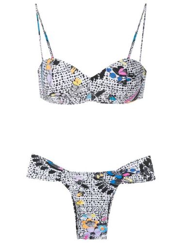 Bikini à imprimé graphique - Amir Slama - Modalova