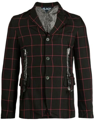 Blazer à carreaux - Black Comme Des Garçons - Modalova