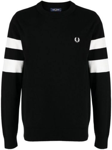 Sweat en coton à broderies Ringer - Fred Perry - Modalova