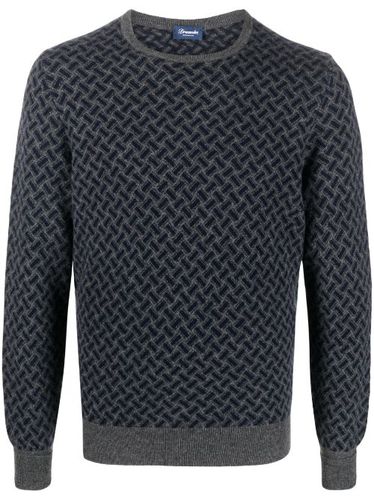 Pull à motif en jacquard - Drumohr - Modalova