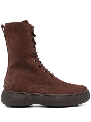 Bottines en daim WG à lacets - Tod's - Modalova