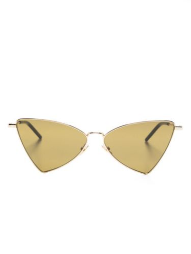 Lunettes de soleil Jerry à logo embossé - Saint Laurent Eyewear - Modalova