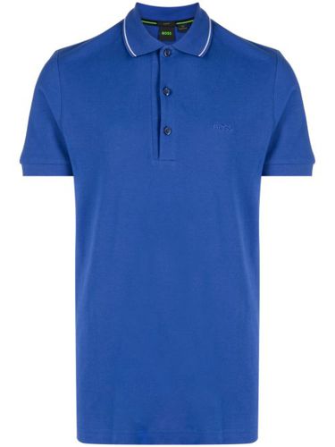 BOSS polo Paule en coton - Bleu - BOSS - Modalova