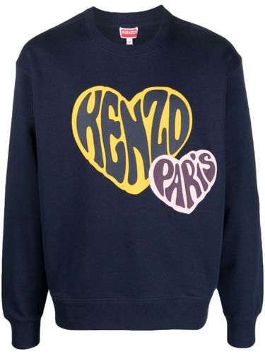 Sweat en coton à logo imprimé - Kenzo - Modalova
