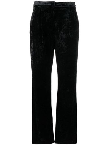 Pantalon droit Flowing en velours - Patrizia Pepe - Modalova