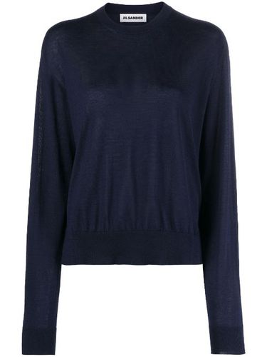 Pull nervuré à col rond - Jil Sander - Modalova