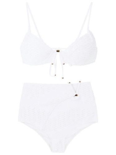 Bikini en maille ajourée à armatures - Amir Slama - Modalova