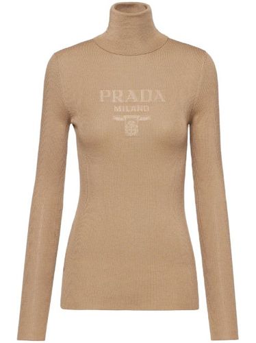 Prada pull à col roulé - Marron - Prada - Modalova