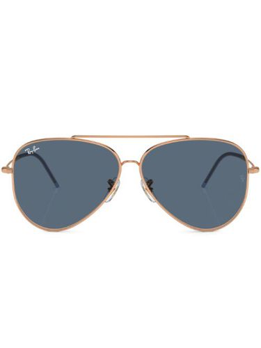 Lunettes de soleil Aviator Reverse à monture pilote - Ray-Ban - Modalova