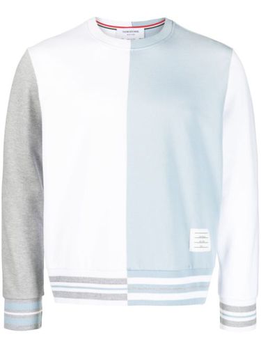 Sweat Funmix colour block en coton - Thom Browne - Modalova