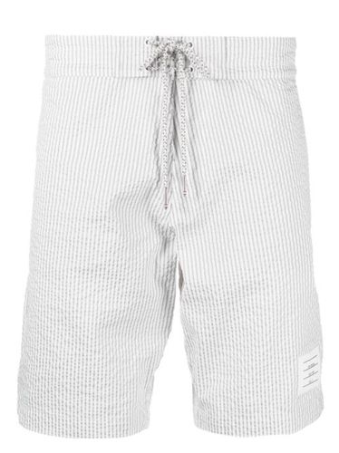 Short de bain à rayures - Thom Browne - Modalova