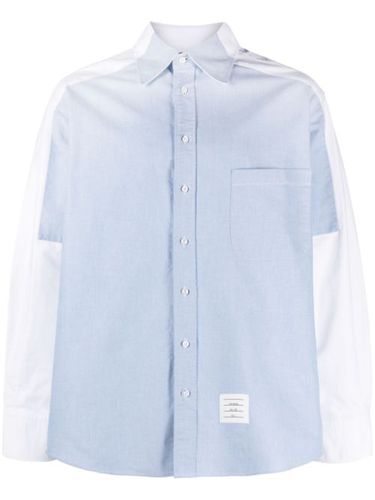 Chemise en coton à empiècements - Thom Browne - Modalova