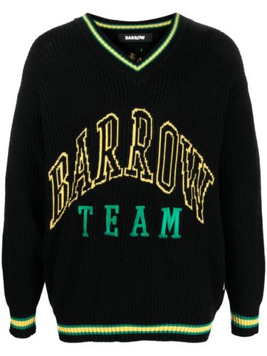 Pull à logo en intarsia - BARROW - Modalova