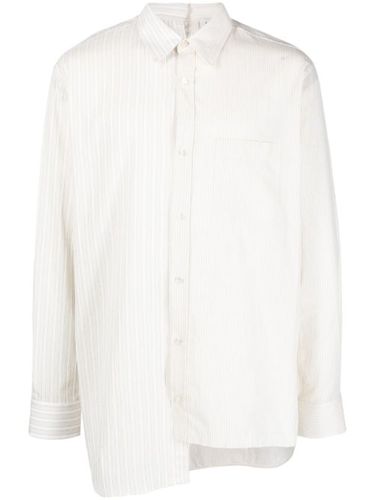 Chemise rayée à ourlet asymétrique - Lanvin - Modalova
