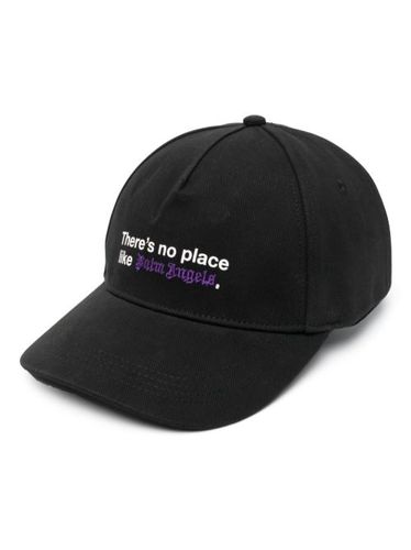 Casquette en coton à logo brodé - Palm Angels - Modalova