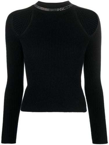 Haut en maille Bling à ornements - GCDS - Modalova
