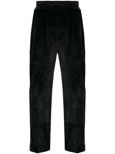 Pantalon en velours à logo brodé - GCDS - Modalova