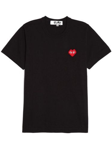 X Invader t-shirt à logo appliqué - Comme Des Garçons Play - Modalova