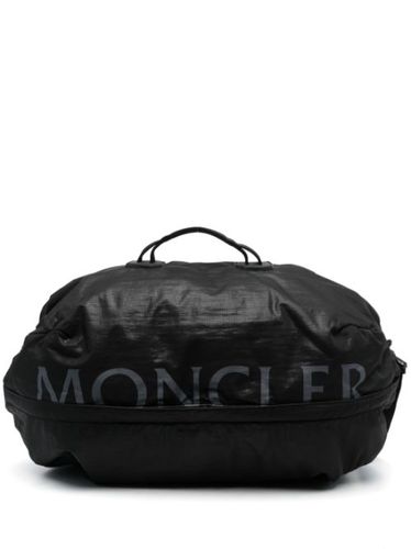 Sac à dos zippé à logo imprimé - Moncler - Modalova