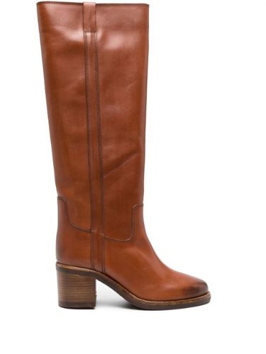 Bottes Seenia 70 mm en cuir - ISABEL MARANT - Modalova