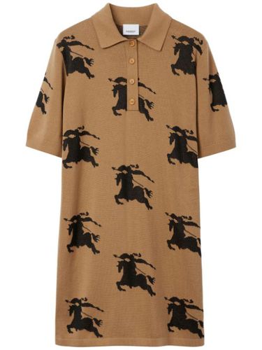 Robe-polo à motif EKD en jacquard - Burberry - Modalova