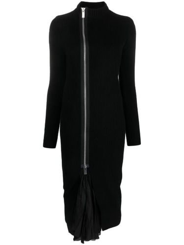Robe mi-longue à fermeture zippée - sacai - Modalova