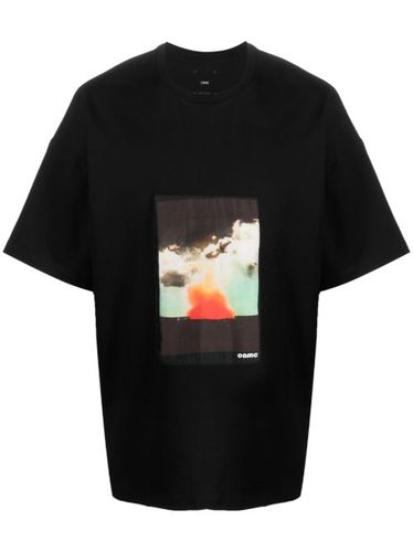 T-shirt en coton biologique à imprimé graphique - OAMC - Modalova