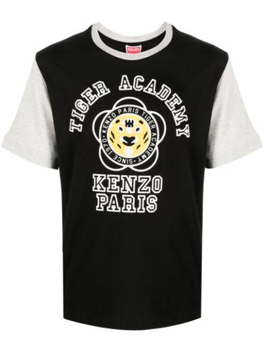 T-shirt colour block à logo imprimé - Kenzo - Modalova