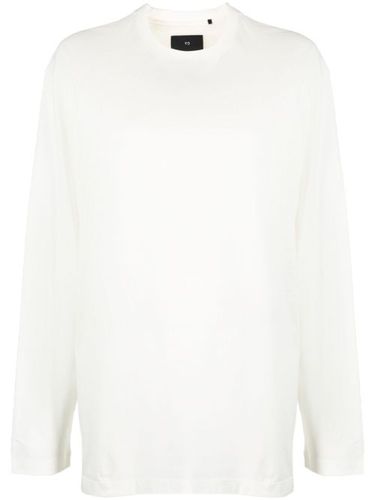 T-shirt en coton à patch logo - Y-3 - Modalova