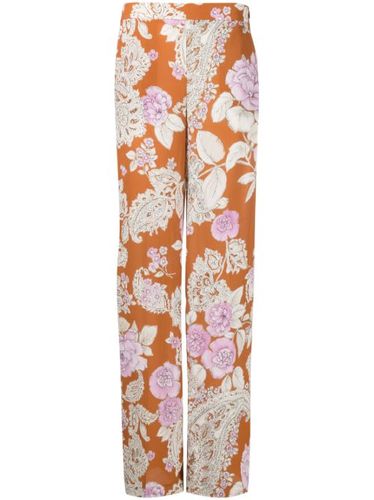 Pantalon ample à fleurs - TWINSET - Modalova