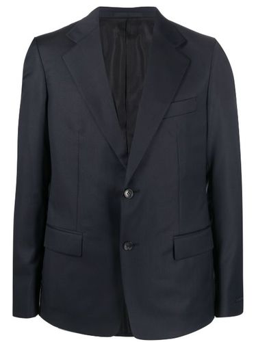 Blazer boutonné à revers crantés - Lanvin - Modalova