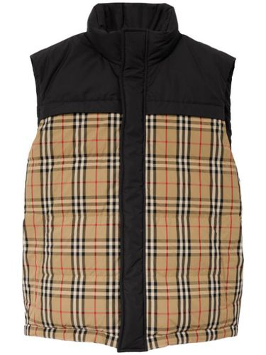 Gilet matelassé à carreaux - Burberry - Modalova