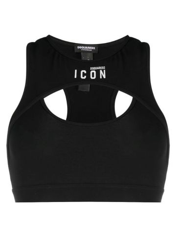 Brassière de sport Be Icon à découpe - DSQUARED2 - Modalova