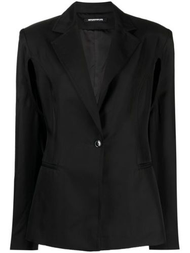 Blazer boutonné à découpes - Boyarovskaya - Modalova