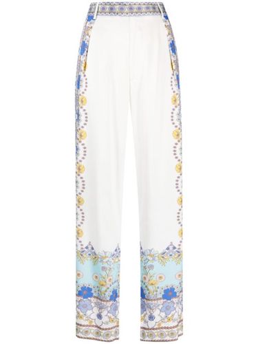 Pantalon fleuri à taille haute - Hale Bob - Modalova