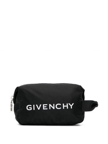 Trousse de toilette zippée à logo imprimé - Givenchy - Modalova