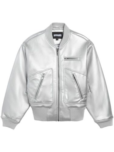 Veste bomber à effet métallisé - Apparis - Modalova