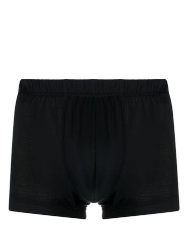 Boxer en coton à taille logo - Hanro - Modalova