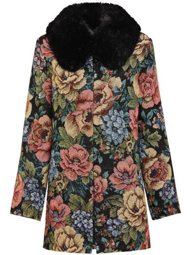 Veste Monarch à motif de fleurs - Unreal Fur - Modalova